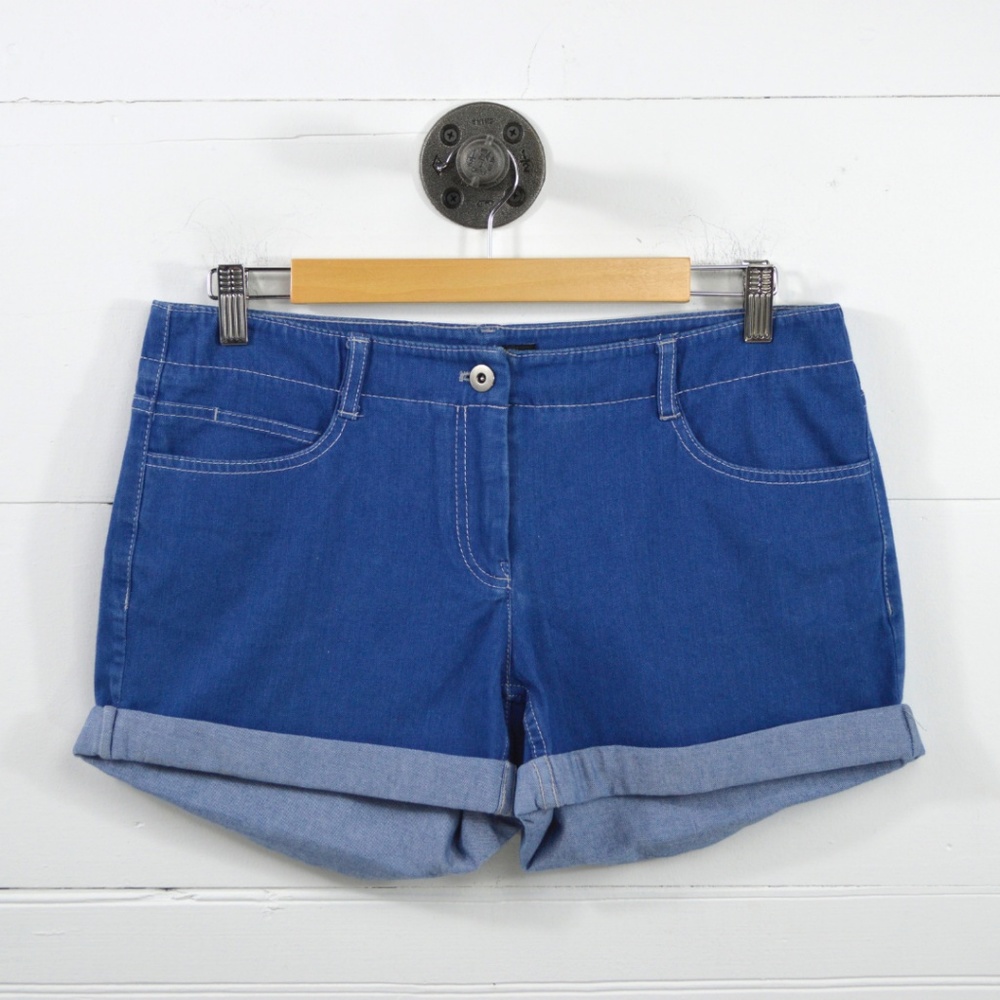 Theory cuffed denim shorts #154-57